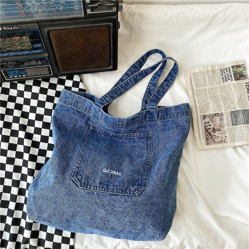 Bolsa Jeans Feminina