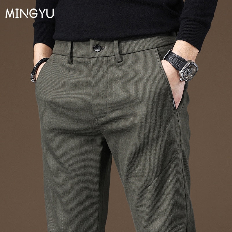 Calça Social Masculina Slim Fit - MINGYU